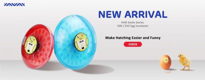 Hhd S30 Sensor Temperature Egg Incubator Hatching Machine