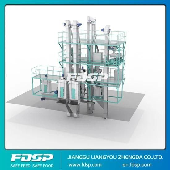 Small Capacity 4-5tph Pellet Feed Turnkey Plant with Ce Approved