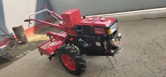 Good Quality 10HP 12HP 15HP 20HP Power Tiller Two Wheel Walking Tractor