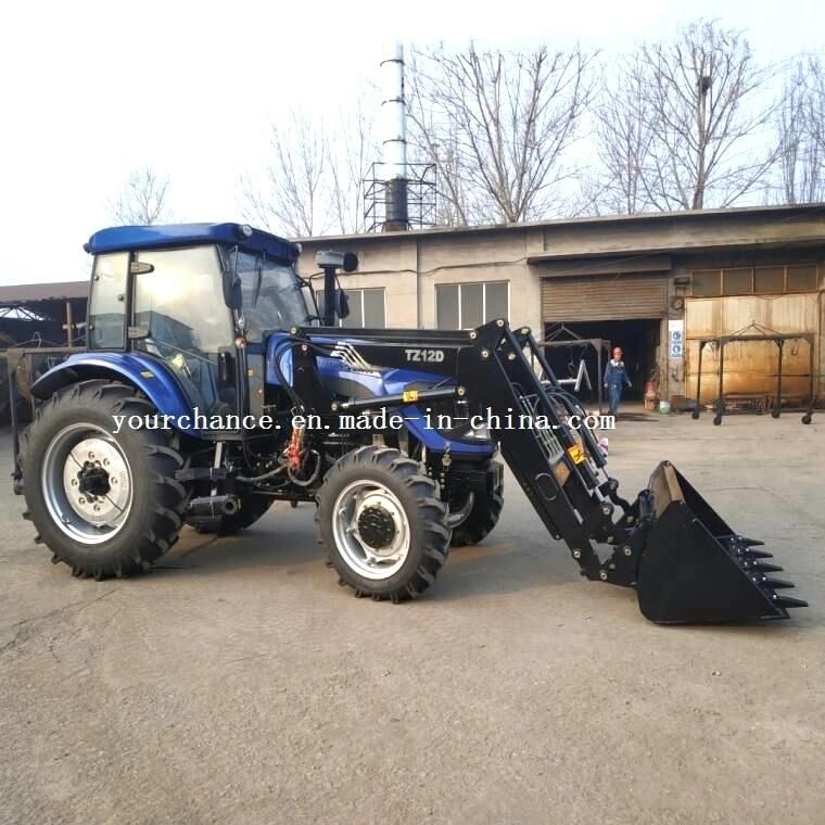 Africa Hot Sale Tz12D Heavy Duty Front End Loader with 2-2.4m Width Standard Bucket for 90-140HP Tractor