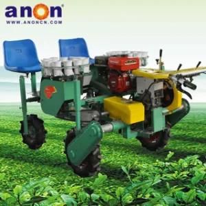 Anon Transplanting Machine Two Rows Vegetable Seedling Transplanter Seedlings Rapid ...