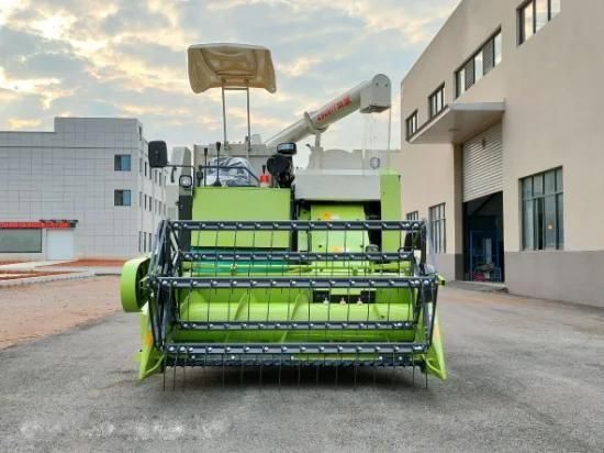 Crawler Paddy Field Rice Combine Harvester Agricultural Machinery