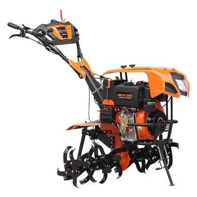 Air-Cooled Diesel Engine Agriculture Machine Color Can Be Customized Powerful Mini Tiller ...