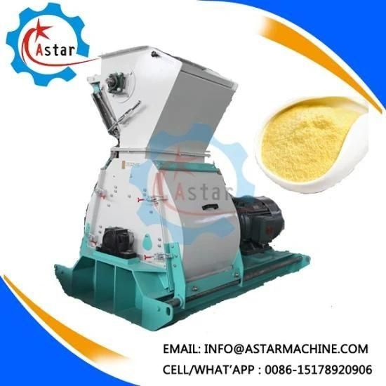 Compact Structure Poultry Feed Grinder Chicken Feed Hammer Mill