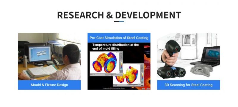 High Performance Top Technology Quick Proofing Professional Steel Casting Part