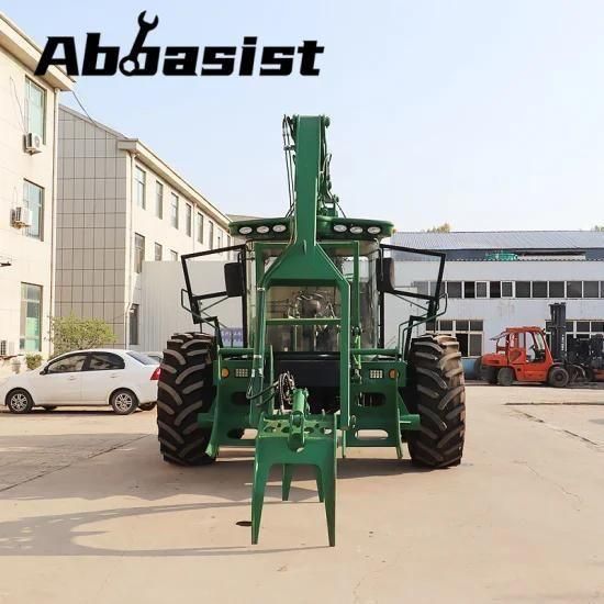 CE ISO OEM abbasist AL9800 Small Sugarcane Loader with 4 Wheel Drive