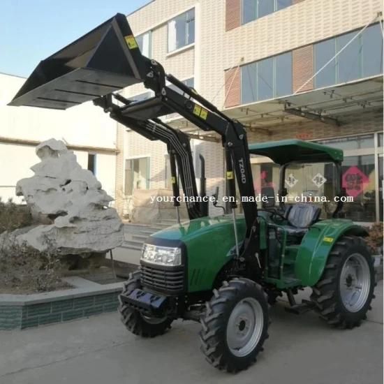 Somaliland Hot Sale Tz04D 40-55HP Wheel Farm Tractor Mounted Front End Loader Made in ...