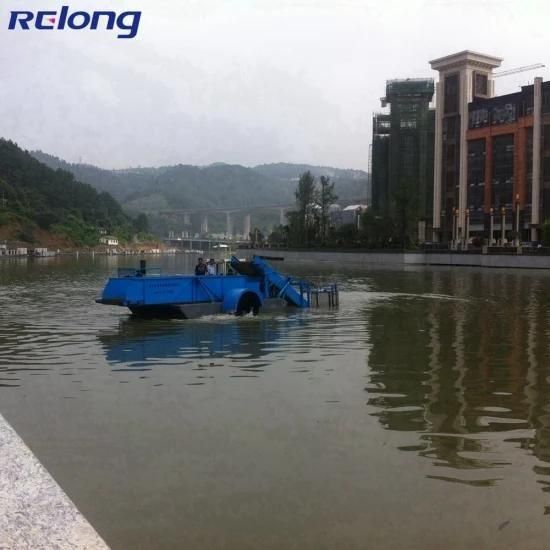 Efficient Water Plant Cutting Machine Aquatic Weed Harvester