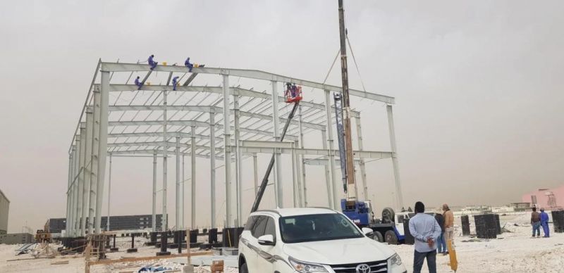 Low Cost Prefab Fast Building Steel Structure Warehouse for Uganda