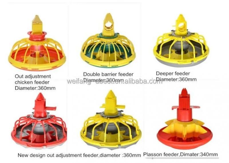Competitive Price Chicken Feeder Broiler Pan Feeding System