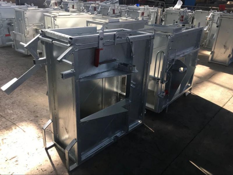 Hot Dipped Galvanised Mobile Cattle Equipment Calf Box for Sale