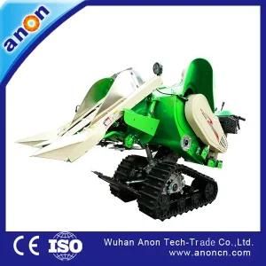 Anon Hot Sale in Philippines Agriculture Crawler Type Combine Harvester Rice Harvester ...
