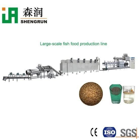 Floating Fish Feed Pellet Extrusion Machine Extruder