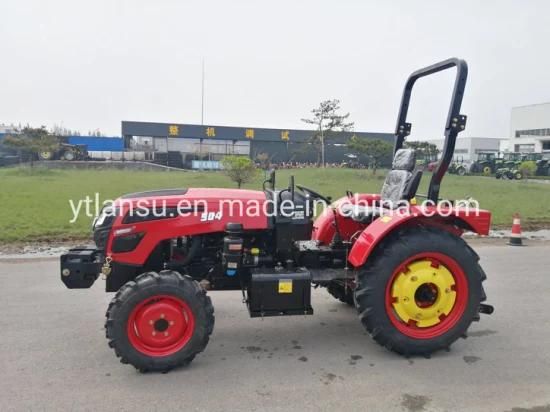 35 HP 45 HP 55 HP Wheeled 4*4 Mini Agricultural Compact Tractor