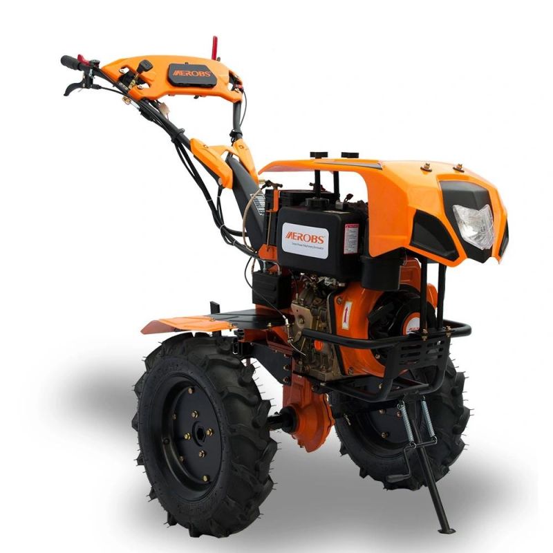 Aerobs 10HP Garden Tools Agricultural Diesel Power Tillers (BSD1350DE)