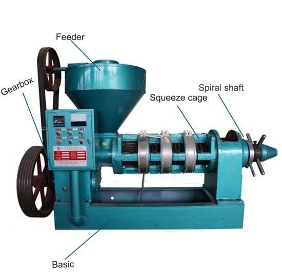 Electric Oil Press Machine 11kw 6.5ton Oil Processing (YZYX120WK) -C
