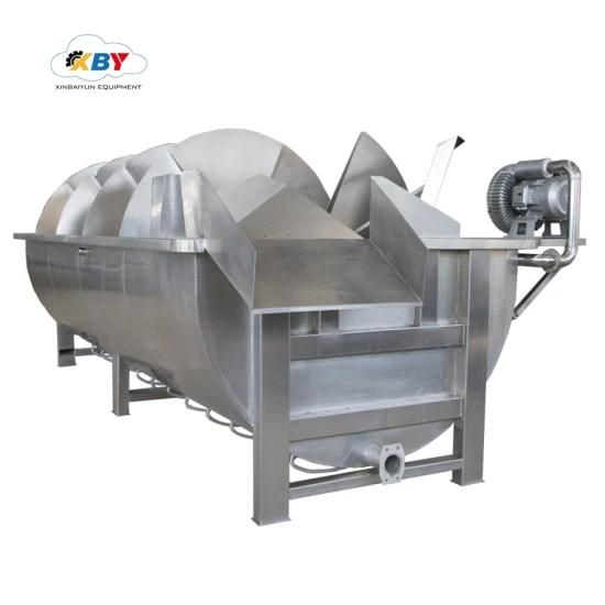 Stainless Steel Slaughtering Equipment Chicken Slaughterhouse Precooling Machine / Spiral ...