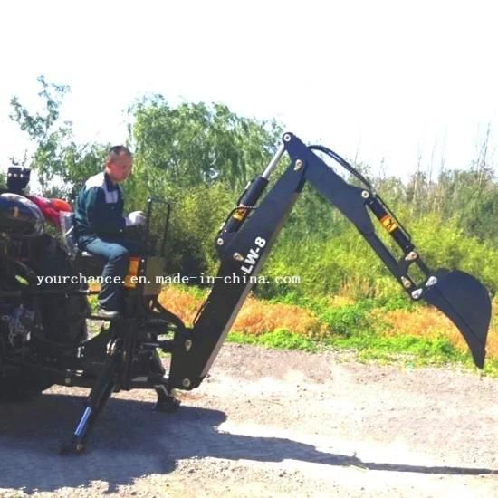High Quality Farm Machinery Lw-8 50-90HP Tractor Towable 3 Point Hitch Pto Drive Excavator ...