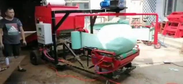 High Efficiency of Big Power Electric Motor Automatic Chopping Straws Baling Machine, Wrapping Machine, Farm Machine