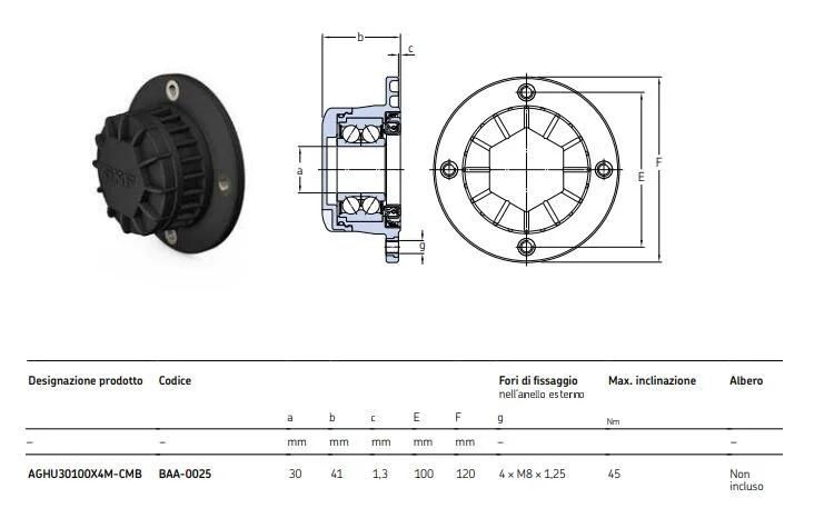 Disc Harrow Baa-0025, Baa0025 Agricultural Wheel Hub Bearing
