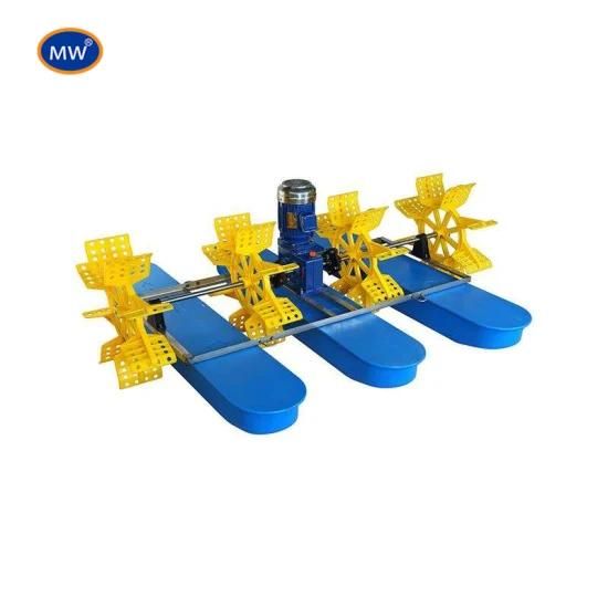 High Productivity 2 4 Impellers Paddle Wheel Aerator for Increasing Oxygen