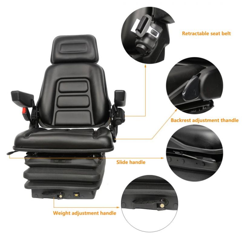 Hot Selling Mechanical Suspension Grammer Tractor Seats