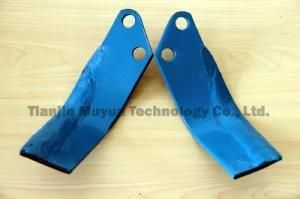 Alloy Rotary Rotavator Agricultural Parts Flail Blade