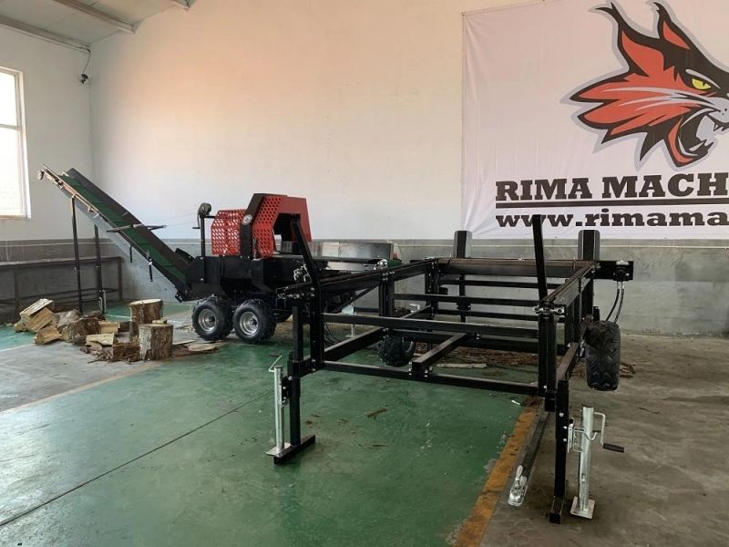 Hot Selling Rima 30 Ton Automatic Wood Processor Firewood Processor