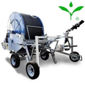 Mobile Hose Reel Irrigation System Water About Spray