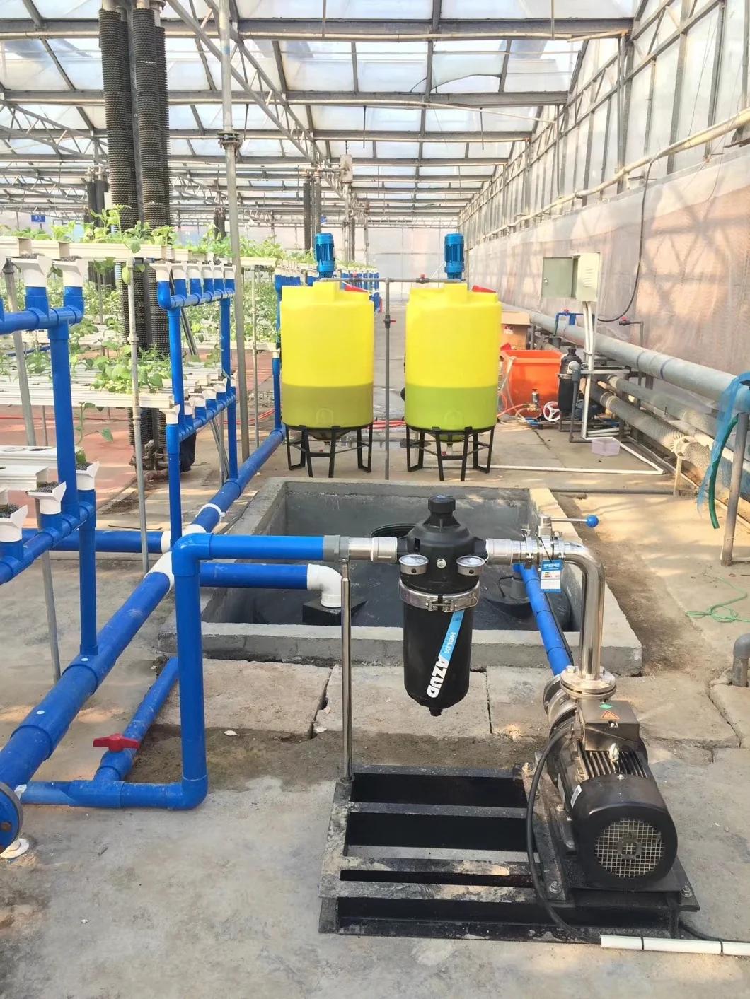 Energy Water Saving Automatic Intelligent Fertilizer System for Greenhouse Crops