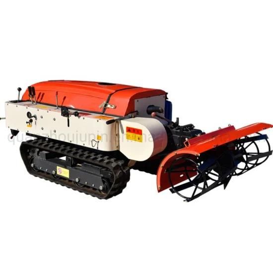 OEM Self-Propelled Remote Control Orchard Crawler Greenhouse Cultivator
