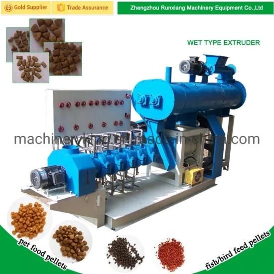 Full Automatic Pet Dog Fish Pellet Food Machine/Lowest Price Fish Food Making Machine