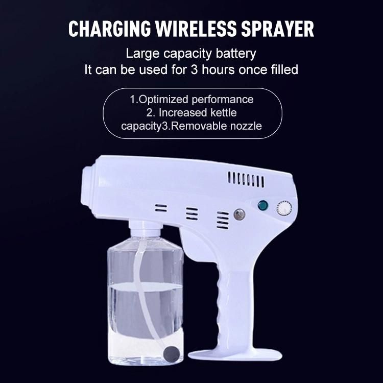 Rechargeable Battery Operated Power Sprayer Cordless Disinfection Ulv Cold Fogger