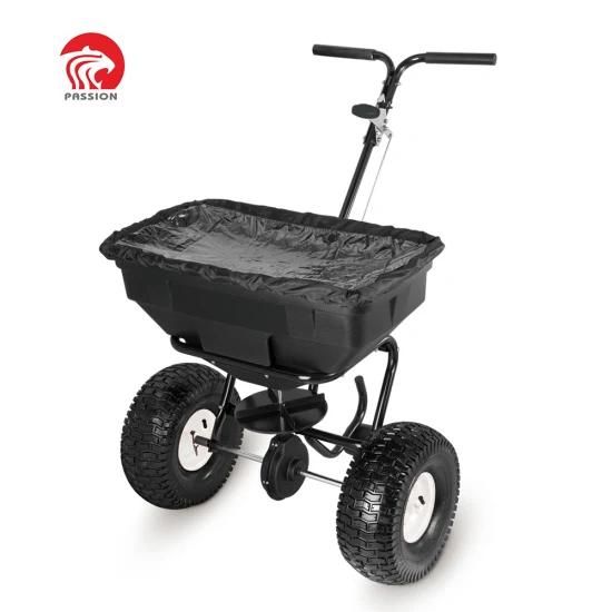 Manufacturer Easy Operate 125lb Lawn Garden Seed Spreader