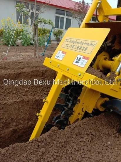 High Efficiency Continuous Ditcher with New Patent From Qingdao City