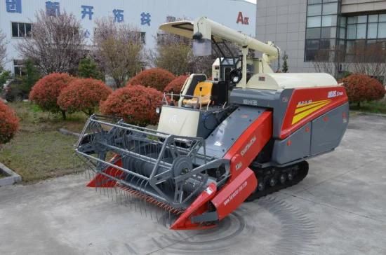 Self-Propelled Whole Feeding Rubber Track Combine Harvester 4lz-5.0z