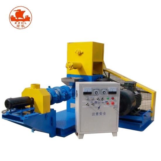 Floating Fish Feed Pelllet Making Dog Cat Food Extruder Machine Best Quality