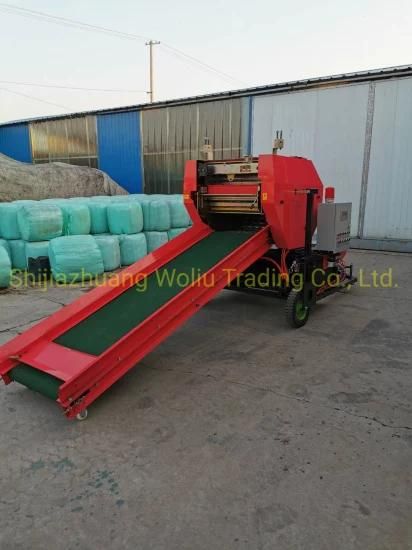 Agricultural Electric Motor Type Round Hay, Maize, Corn, Rice, Wheat, Alfalfa, Paper ...