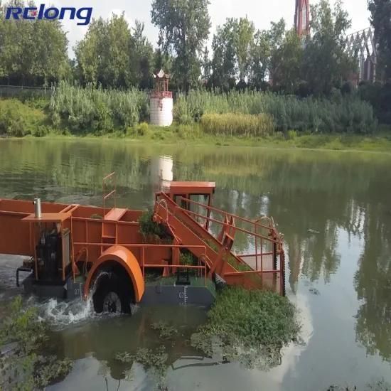 High Efficiency Seabed Plant Aquatic Weed Removal Machine Harvester