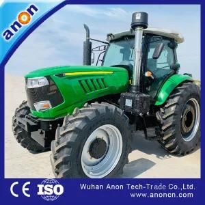 Anon Agriculture Tractor Four Wheel Diesel Engine 210HP Wheel Farm Tractor