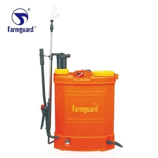 16L Battery and Manual 2 in 1 Agricultural Spray Pump Portable Electric Power Sprayer ...