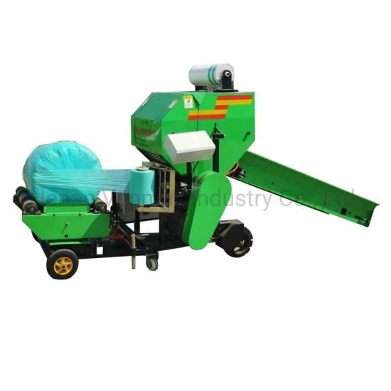 Round Silage Baler and Wrapper Machine Mini Hay Baler for Sale