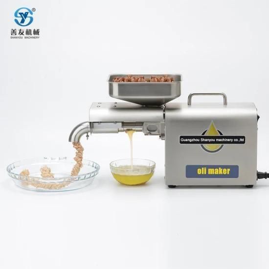 Sunflower Seed Oil Expeller Cold Small Oil Pressers for Oil Processing Machine