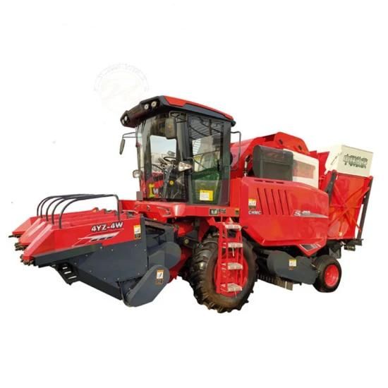 4yz-4A Wheel Type Best Price of Maize Harvester