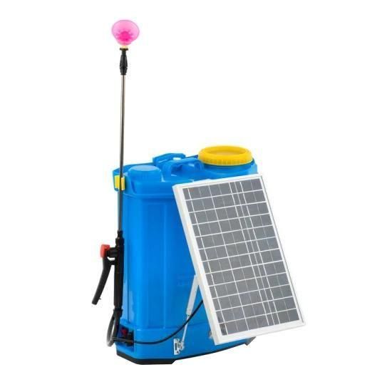 18L Agriculture Knapsack Battery Pump Operated Electric 2in1 Solar Sprayer
