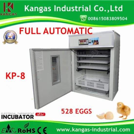 Best Price 500 Eggs Automatic Temperature Egg Incubator (KP-8)