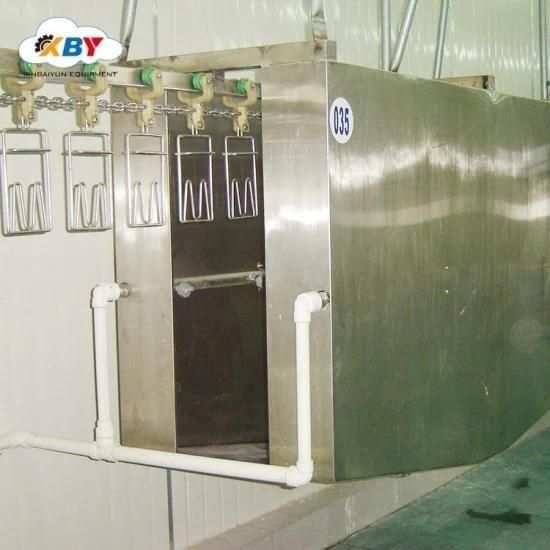 Poultry Slaughterhouse Automatic Chicken Carcass Washer Cleaning