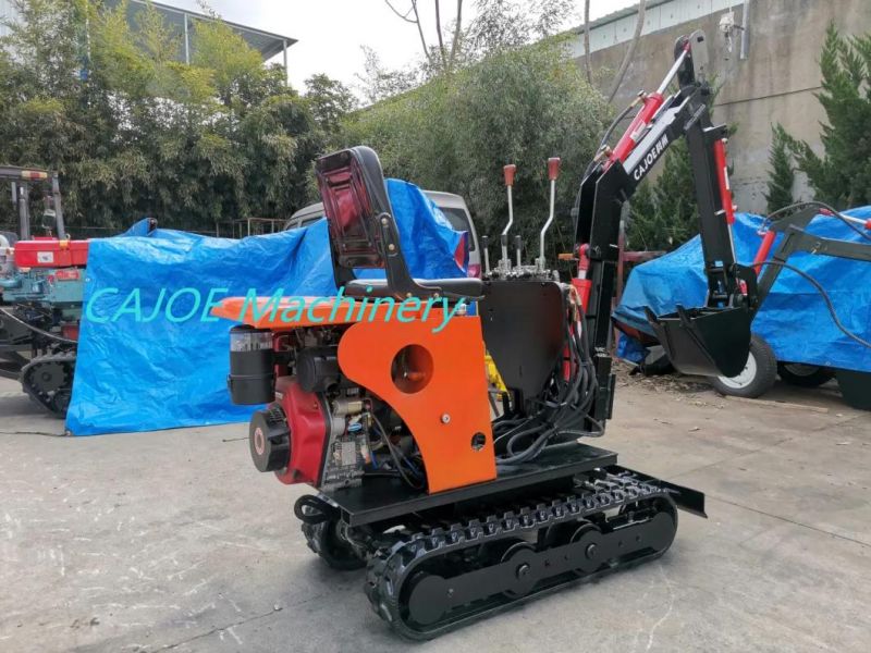 Mini 700kg Crawler Excavator 360 Degree Rotation Backhoe Hot Sale in Spain for Indoor Working