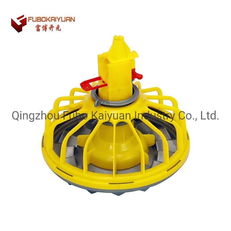 Poultry Equipment Pan Feeding System for Chicken Broilers