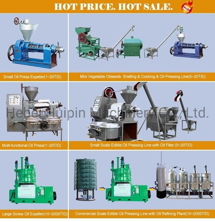 Cold and Hot Oil Pressing Machine Oil Presser for Commercial Use